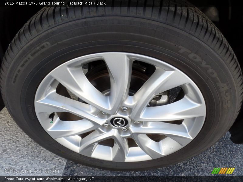 Jet Black Mica / Black 2015 Mazda CX-5 Grand Touring