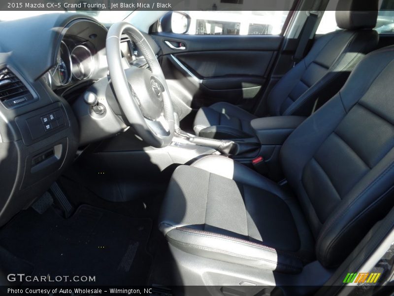 Jet Black Mica / Black 2015 Mazda CX-5 Grand Touring
