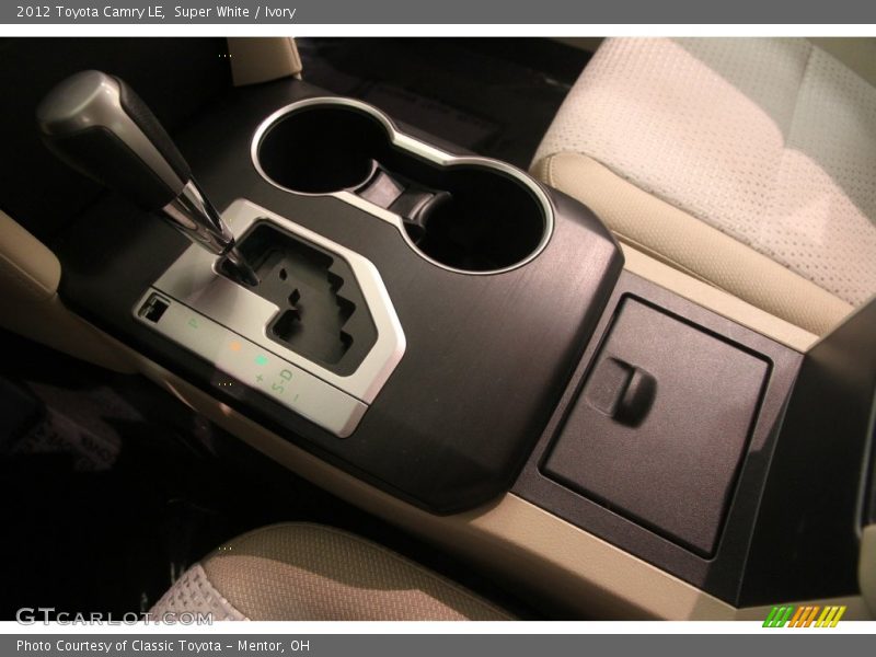 Super White / Ivory 2012 Toyota Camry LE