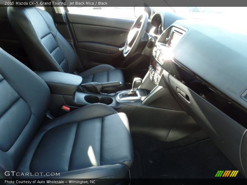 Jet Black Mica / Black 2015 Mazda CX-5 Grand Touring
