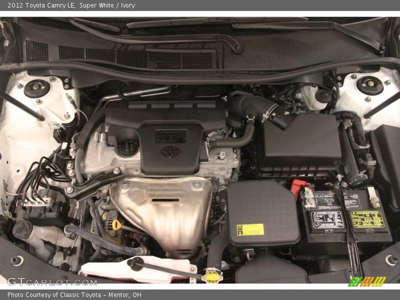 Super White / Ivory 2012 Toyota Camry LE