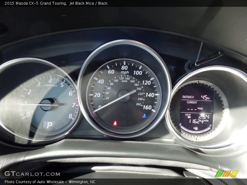 Jet Black Mica / Black 2015 Mazda CX-5 Grand Touring