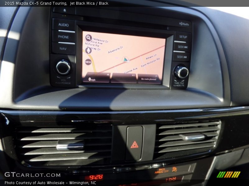 Jet Black Mica / Black 2015 Mazda CX-5 Grand Touring