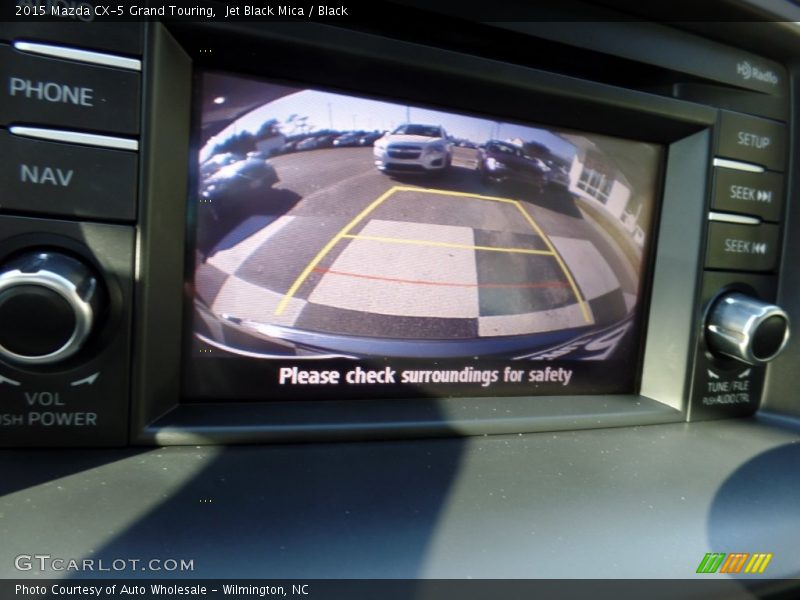 Jet Black Mica / Black 2015 Mazda CX-5 Grand Touring