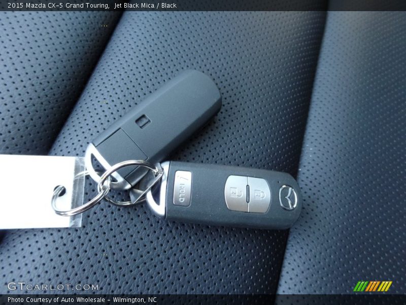 Jet Black Mica / Black 2015 Mazda CX-5 Grand Touring