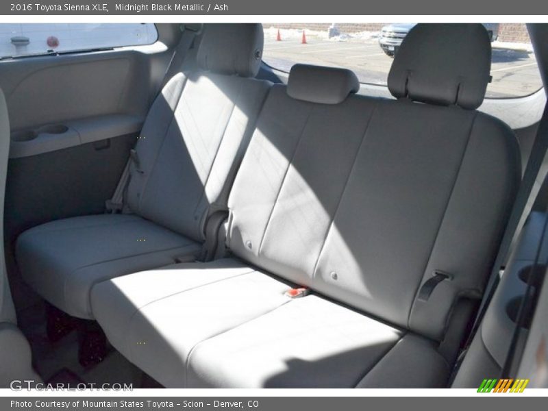 Midnight Black Metallic / Ash 2016 Toyota Sienna XLE