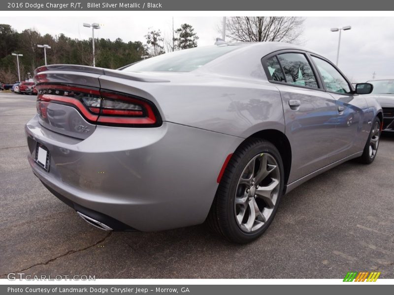 Billet Silver Metallic / Black 2016 Dodge Charger R/T