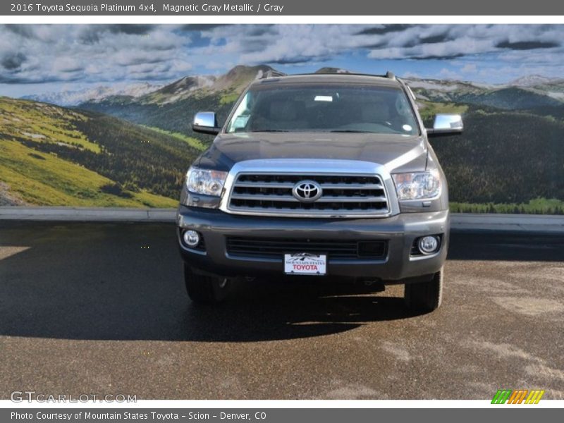 Magnetic Gray Metallic / Gray 2016 Toyota Sequoia Platinum 4x4