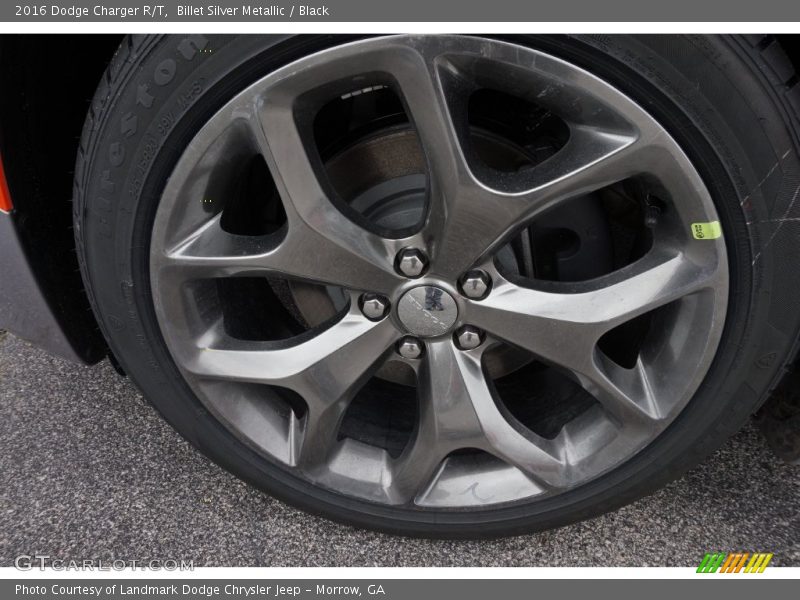 Billet Silver Metallic / Black 2016 Dodge Charger R/T