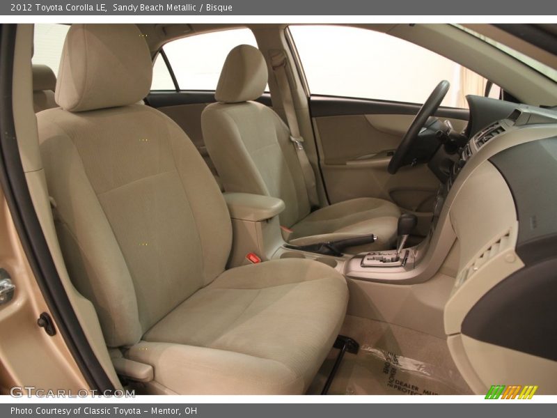 Sandy Beach Metallic / Bisque 2012 Toyota Corolla LE