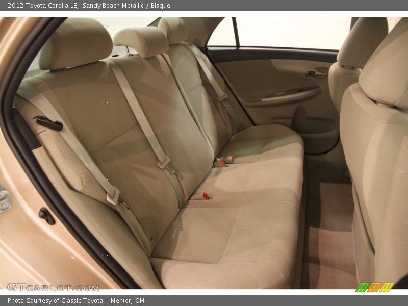 Sandy Beach Metallic / Bisque 2012 Toyota Corolla LE