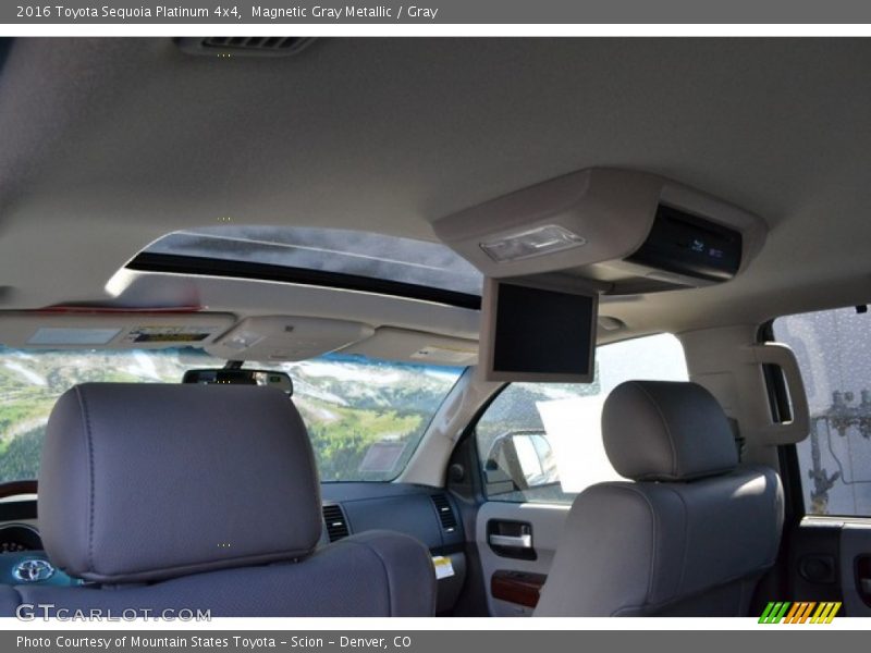 Magnetic Gray Metallic / Gray 2016 Toyota Sequoia Platinum 4x4
