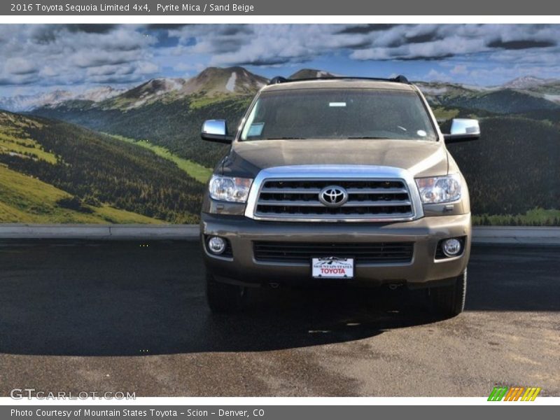 Pyrite Mica / Sand Beige 2016 Toyota Sequoia Limited 4x4