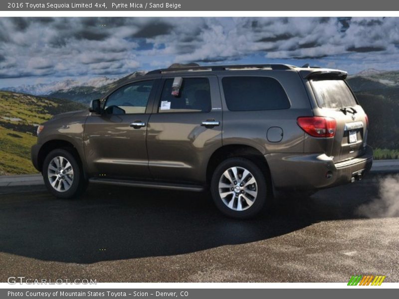 Pyrite Mica / Sand Beige 2016 Toyota Sequoia Limited 4x4