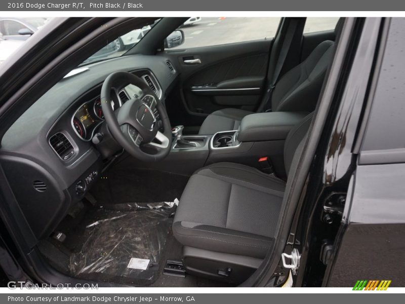 Pitch Black / Black 2016 Dodge Charger R/T