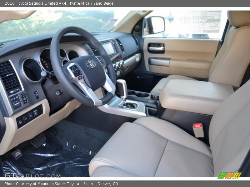 Pyrite Mica / Sand Beige 2016 Toyota Sequoia Limited 4x4