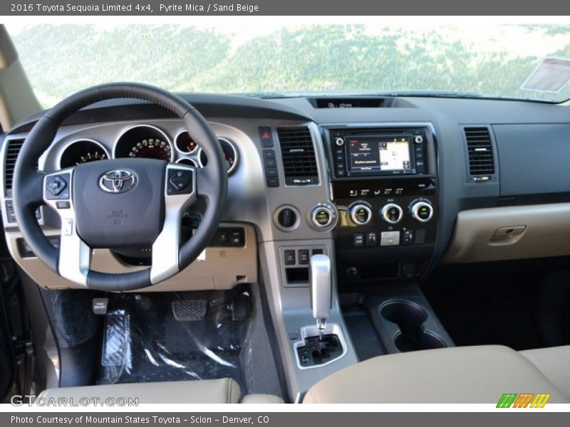 Pyrite Mica / Sand Beige 2016 Toyota Sequoia Limited 4x4