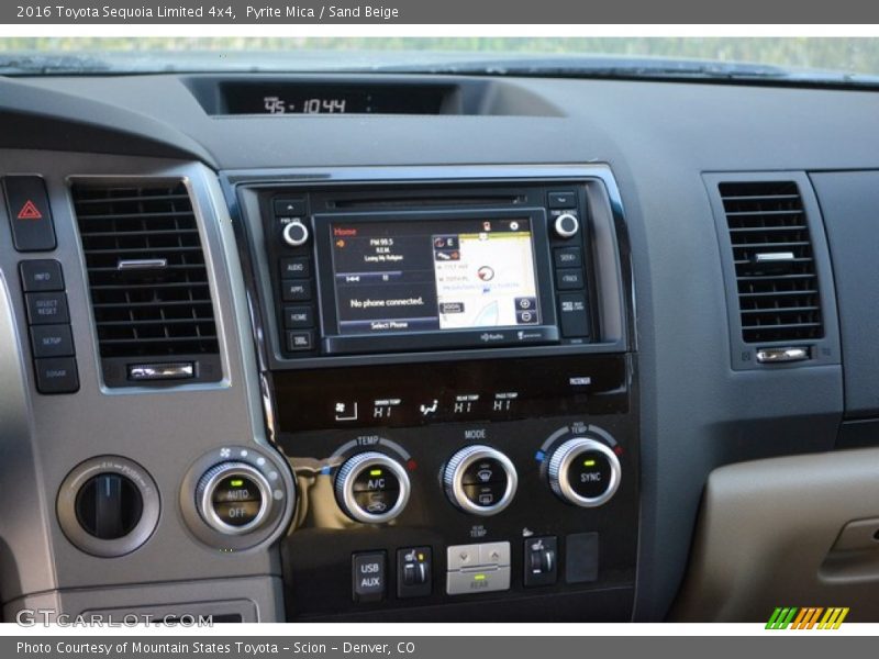 Pyrite Mica / Sand Beige 2016 Toyota Sequoia Limited 4x4