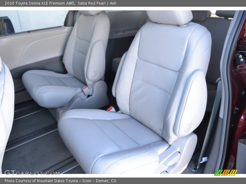 Salsa Red Pearl / Ash 2016 Toyota Sienna XLE Premium AWD