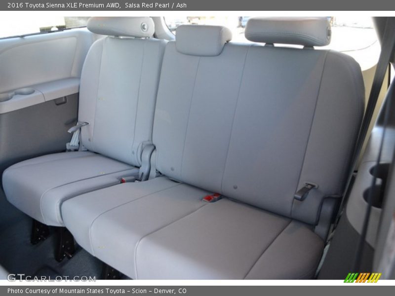 Salsa Red Pearl / Ash 2016 Toyota Sienna XLE Premium AWD