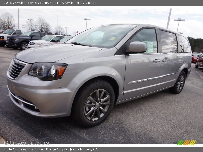 Billet Silver Metallic / S Black 2016 Chrysler Town & Country S