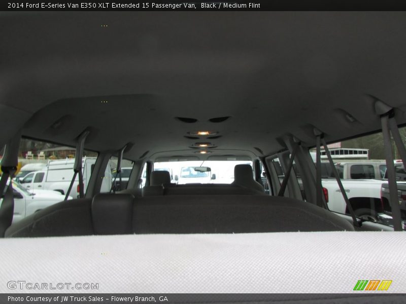Black / Medium Flint 2014 Ford E-Series Van E350 XLT Extended 15 Passenger Van