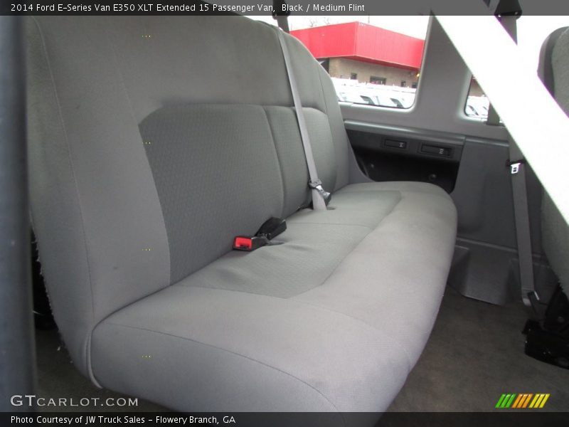 Black / Medium Flint 2014 Ford E-Series Van E350 XLT Extended 15 Passenger Van