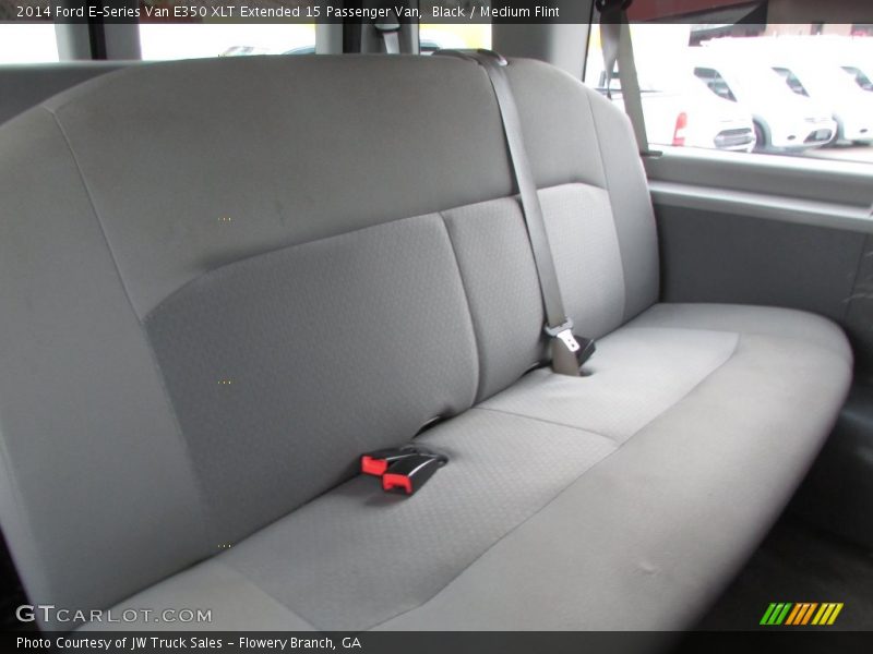 Black / Medium Flint 2014 Ford E-Series Van E350 XLT Extended 15 Passenger Van