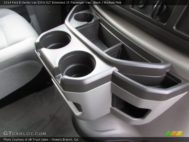 Black / Medium Flint 2014 Ford E-Series Van E350 XLT Extended 15 Passenger Van