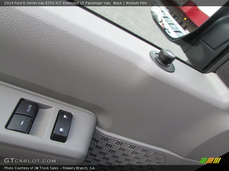 Black / Medium Flint 2014 Ford E-Series Van E350 XLT Extended 15 Passenger Van