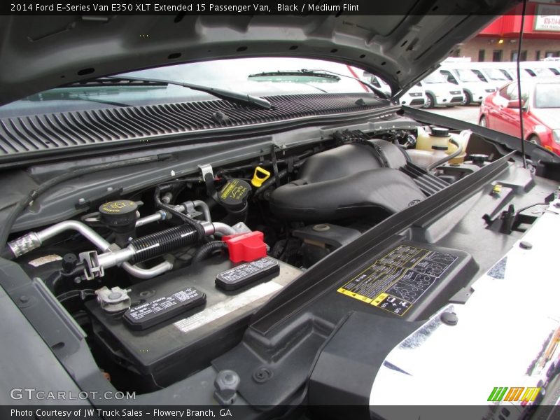 Black / Medium Flint 2014 Ford E-Series Van E350 XLT Extended 15 Passenger Van