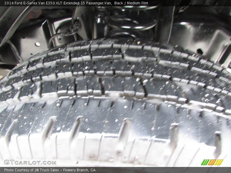 Black / Medium Flint 2014 Ford E-Series Van E350 XLT Extended 15 Passenger Van