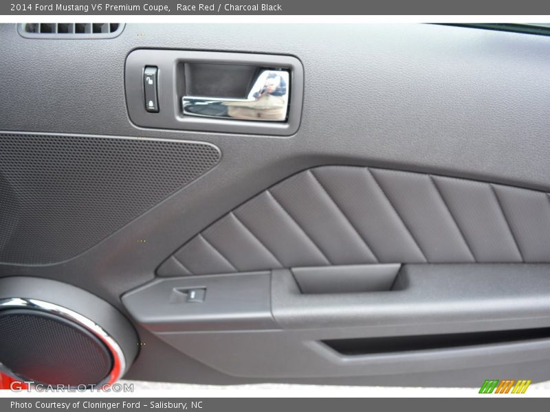 Race Red / Charcoal Black 2014 Ford Mustang V6 Premium Coupe
