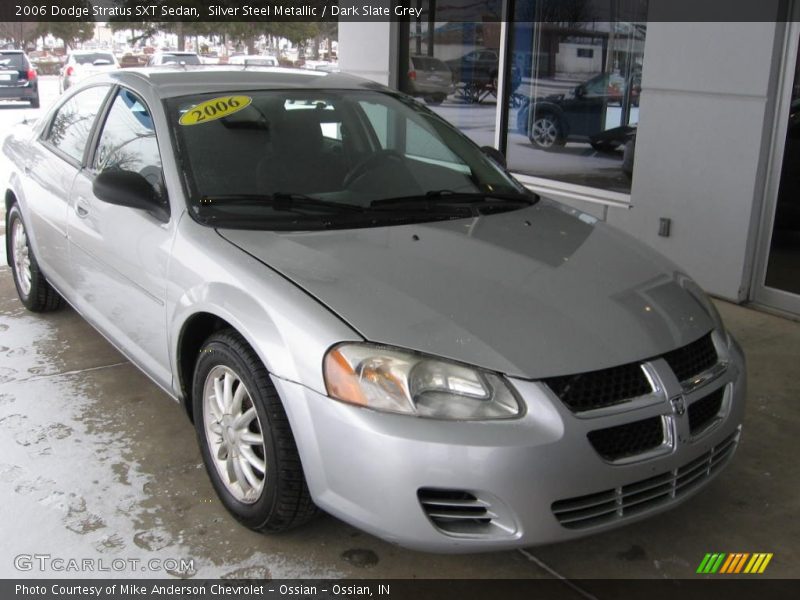 Silver Steel Metallic / Dark Slate Grey 2006 Dodge Stratus SXT Sedan