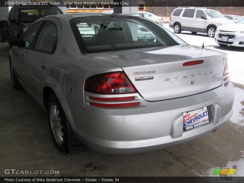 Silver Steel Metallic / Dark Slate Grey 2006 Dodge Stratus SXT Sedan