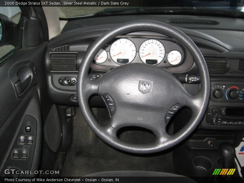 Silver Steel Metallic / Dark Slate Grey 2006 Dodge Stratus SXT Sedan