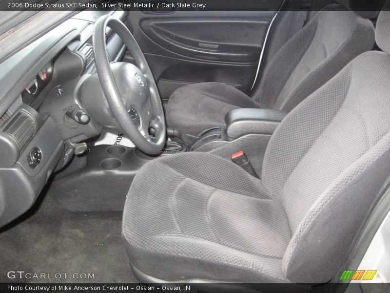 Silver Steel Metallic / Dark Slate Grey 2006 Dodge Stratus SXT Sedan
