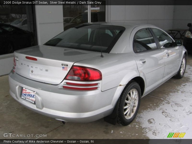 Silver Steel Metallic / Dark Slate Grey 2006 Dodge Stratus SXT Sedan