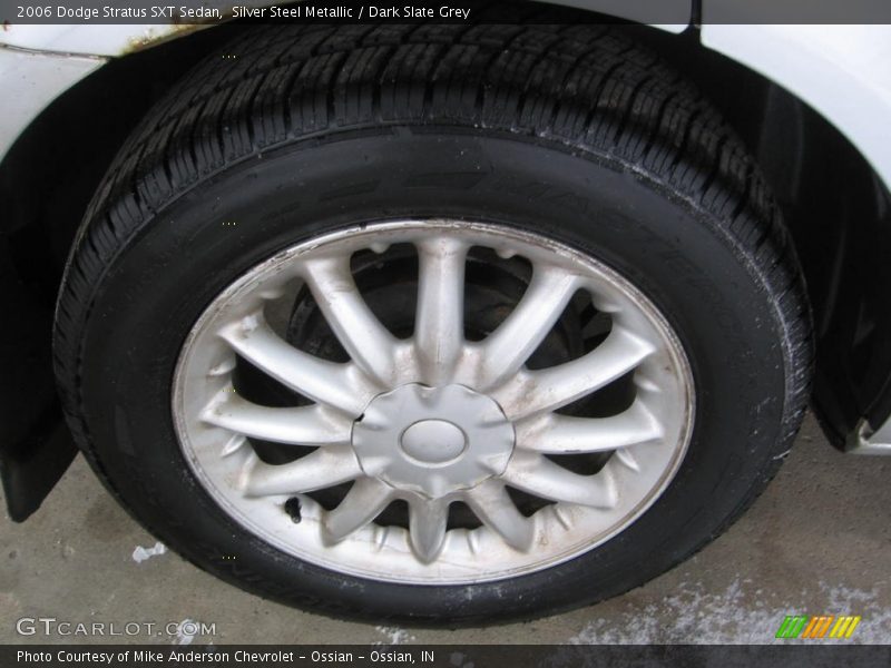 Silver Steel Metallic / Dark Slate Grey 2006 Dodge Stratus SXT Sedan
