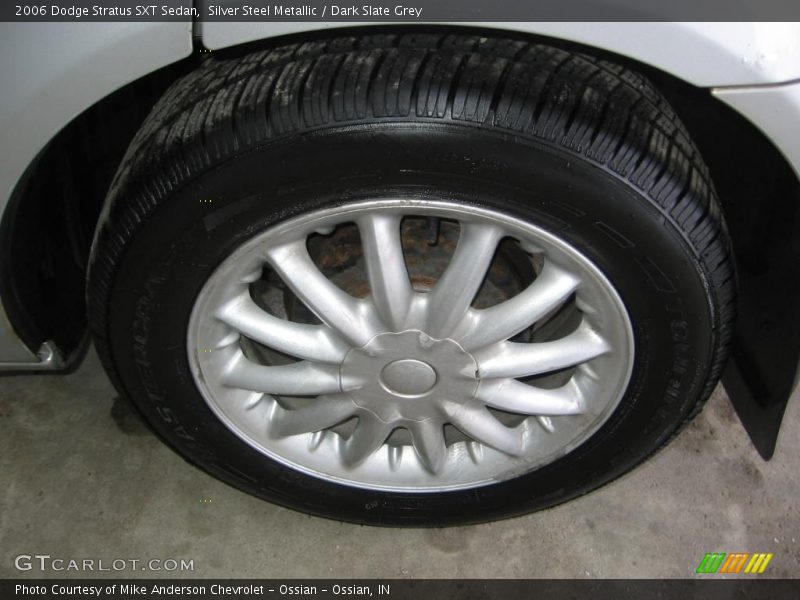 Silver Steel Metallic / Dark Slate Grey 2006 Dodge Stratus SXT Sedan