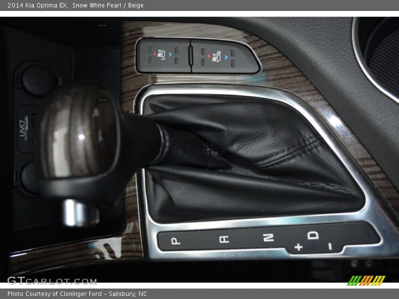 Snow White Pearl / Beige 2014 Kia Optima EX