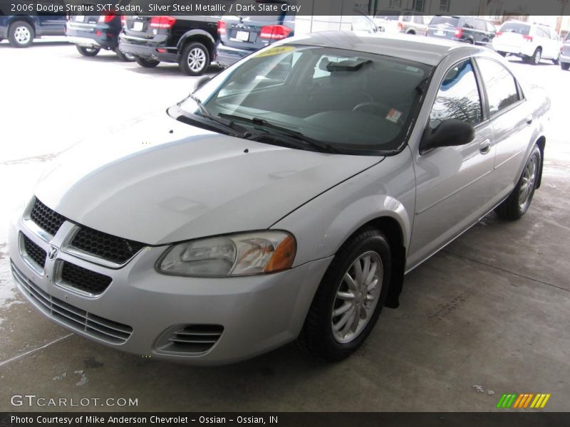 Silver Steel Metallic / Dark Slate Grey 2006 Dodge Stratus SXT Sedan