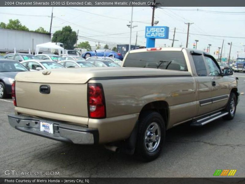 Sandstone Metallic / Medium Gray 2004 Chevrolet Silverado 1500 LS Extended Cab