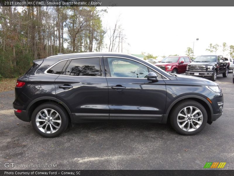 Smoked Quartz Metallic / Ebony 2015 Lincoln MKC FWD