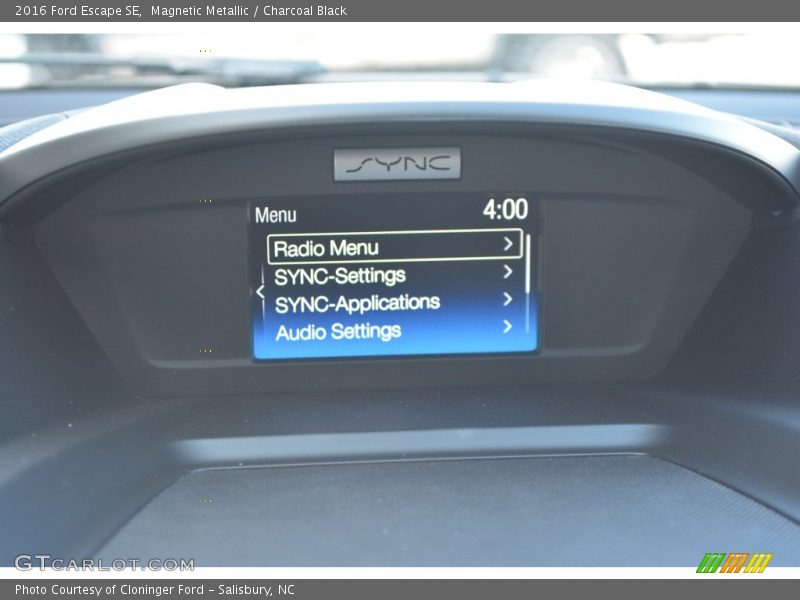 Magnetic Metallic / Charcoal Black 2016 Ford Escape SE