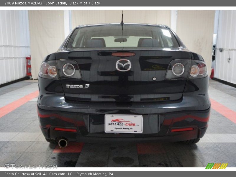 Black Mica / Black 2009 Mazda MAZDA3 i Sport Sedan