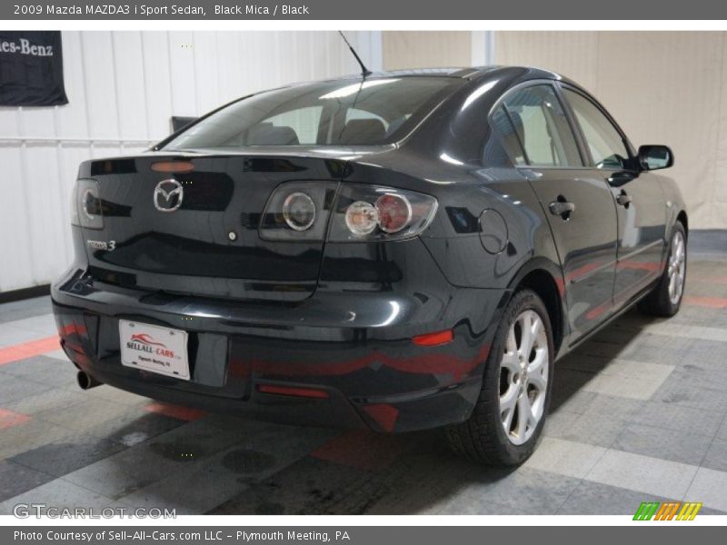 Black Mica / Black 2009 Mazda MAZDA3 i Sport Sedan