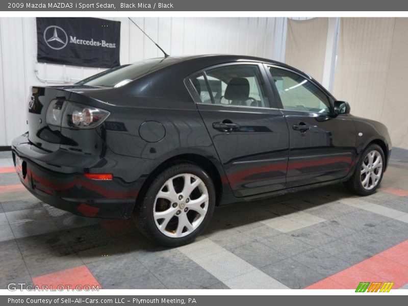 Black Mica / Black 2009 Mazda MAZDA3 i Sport Sedan