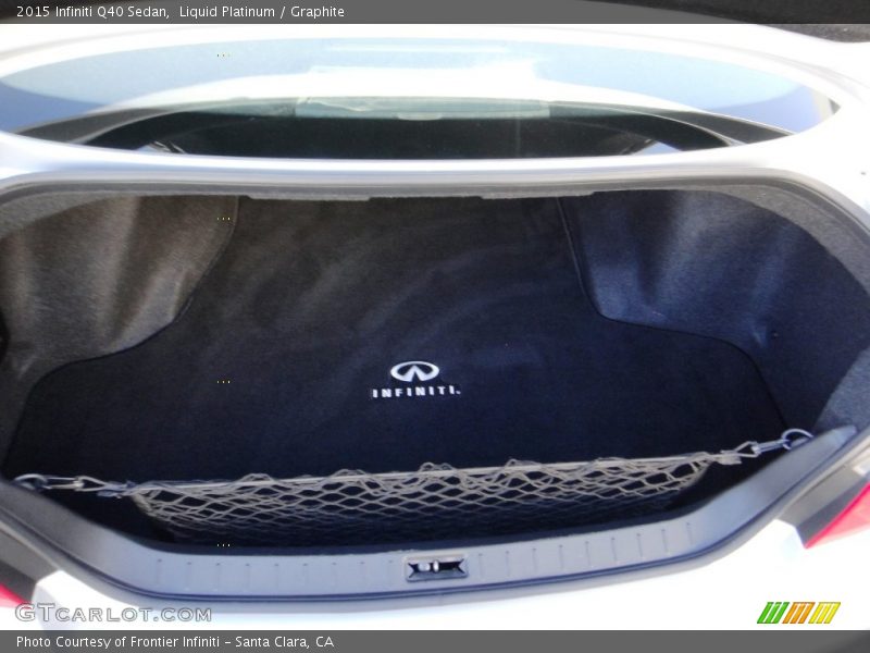 Liquid Platinum / Graphite 2015 Infiniti Q40 Sedan