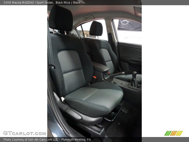 Black Mica / Black 2009 Mazda MAZDA3 i Sport Sedan